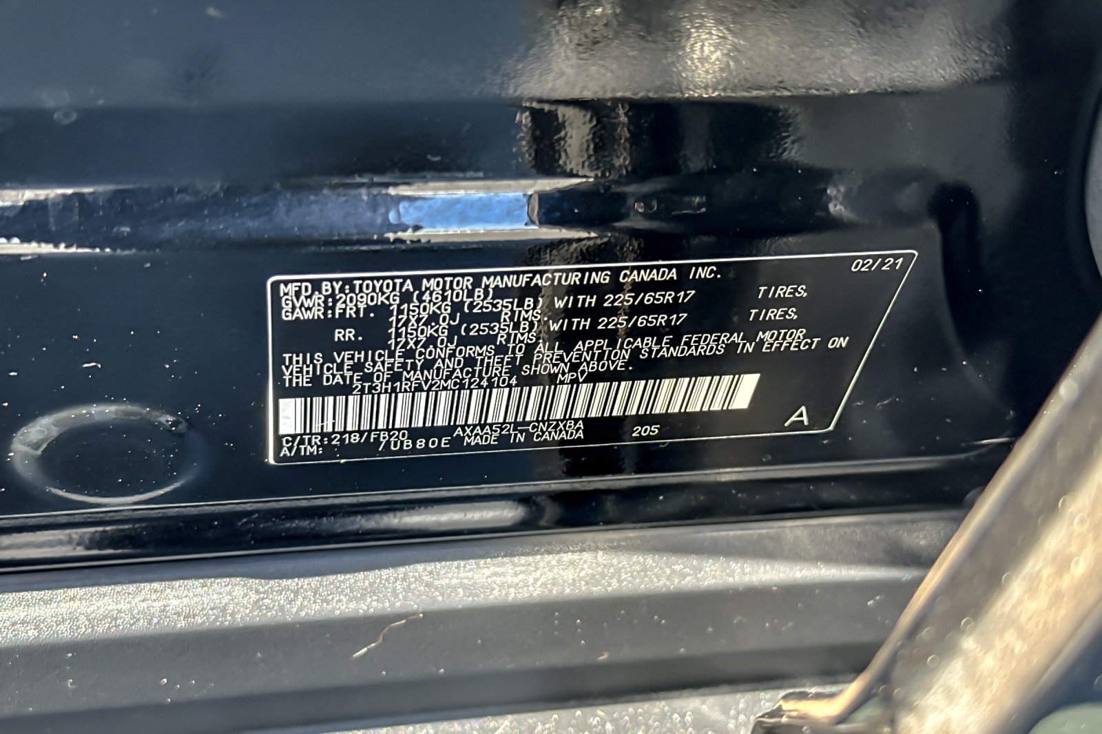 Certified 2021 Toyota RAV4 LE w/ Carpet Mat Package (TMS) FWD image 26
