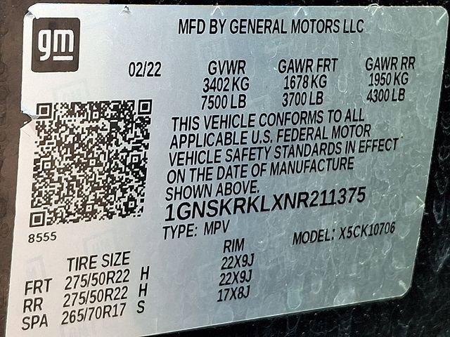 Used 2022 Chevrolet Tahoe RST w/ Sport Performance Package image 28