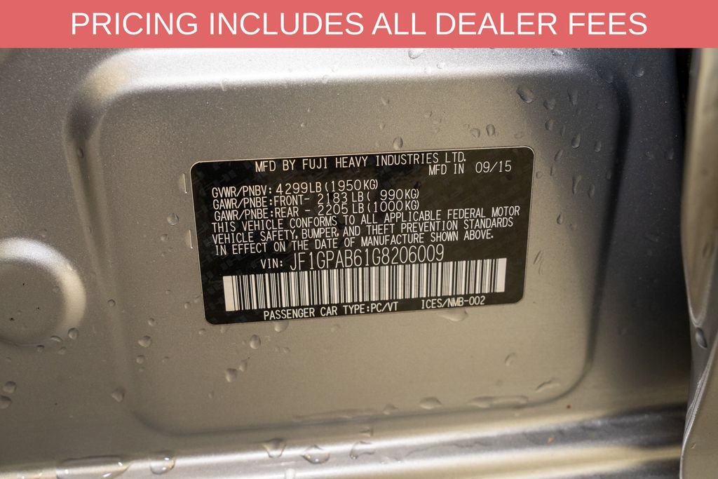 Used 2016 Subaru Impreza 2.0i Premium AWD/4WD image 20