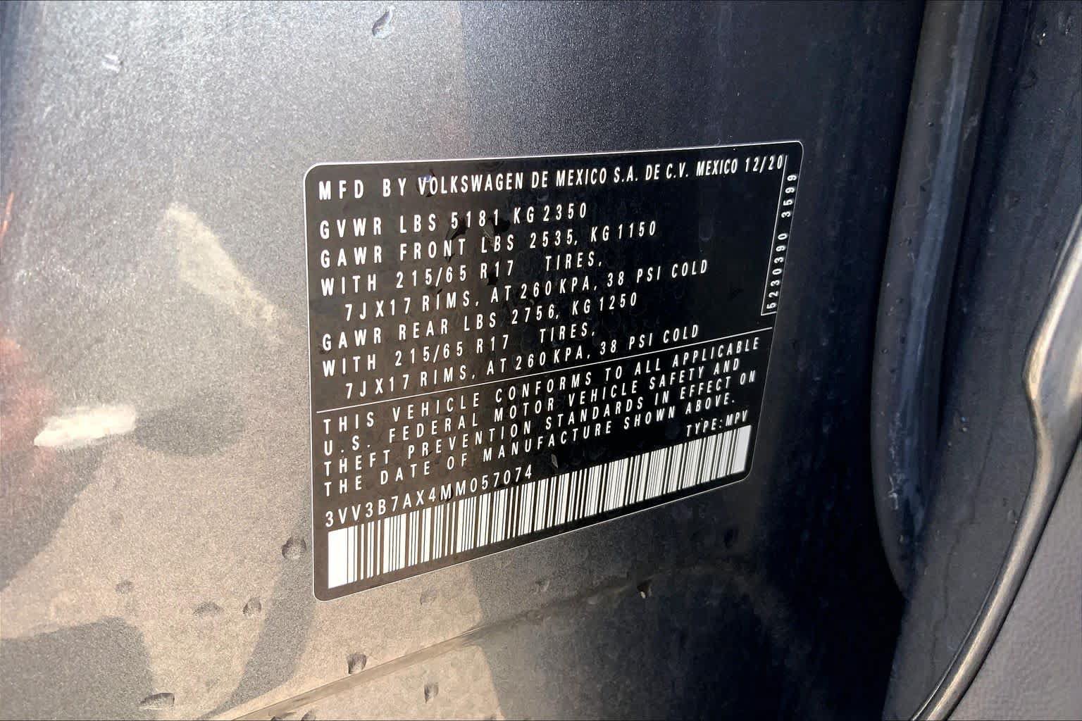 Used 2021 Volkswagen Tiguan SE FWD image 20