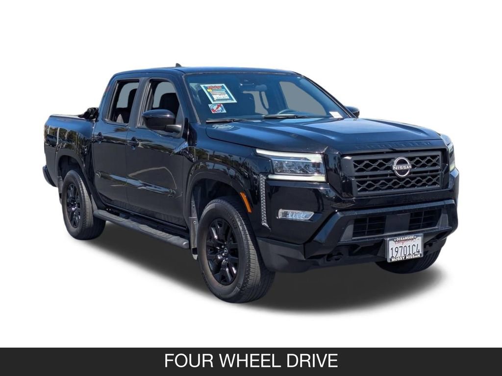 Used 2023 Nissan Frontier SV w/ Midnight Edition Package AWD/4WD image 2