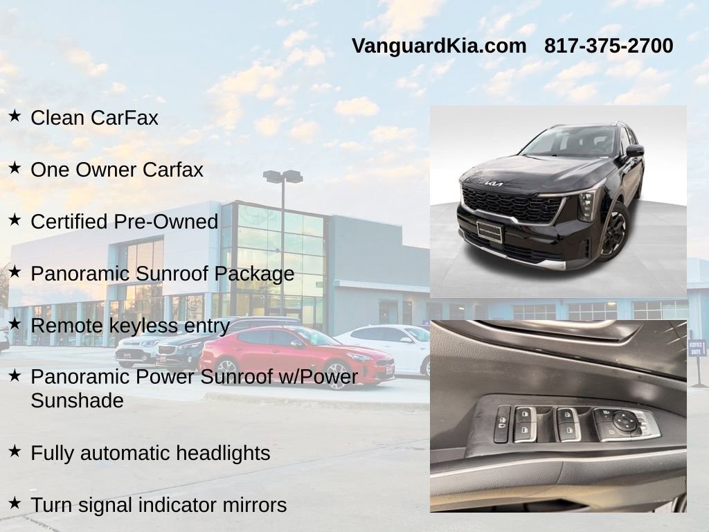 Certified 2025 Kia Sorento S w/ Panoramic Sunroof Package image 6