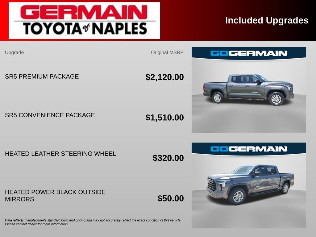 Used 2023 Toyota Tundra SR5 w/ SR5 Premium Package RWD image 5