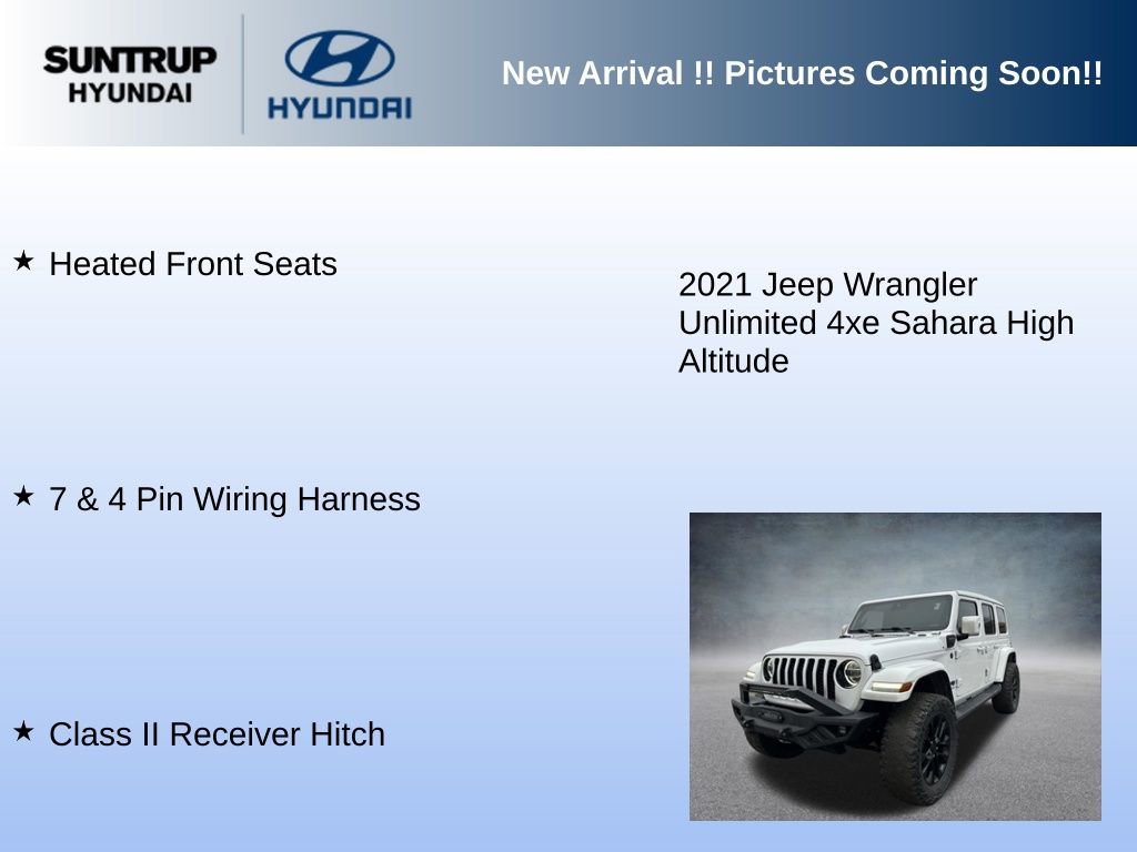 Used 2021 Jeep Wrangler Unlimited Sahara image 11