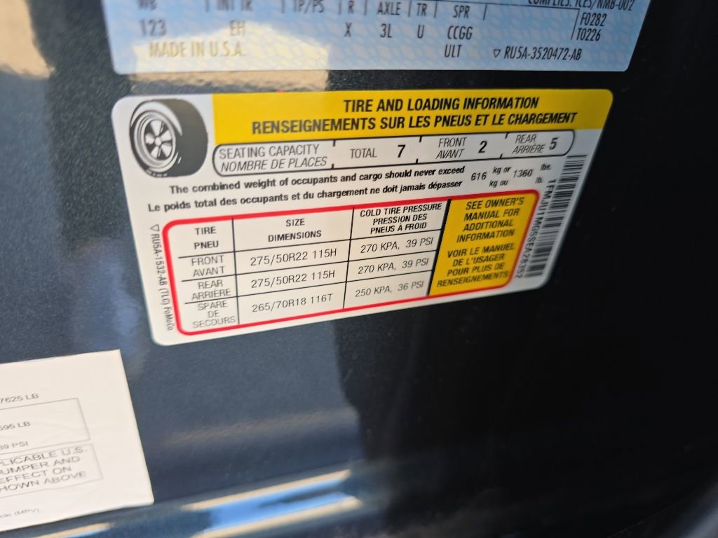 Used 2025 Ford Expedition Platinum w/ Stealth Performance Package AWD/4WD image 14