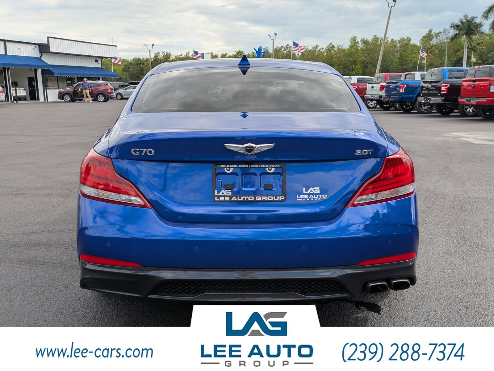 Used 2019 Genesis G70 2.0T Advanced w/ Dynamic Package RWD image 4