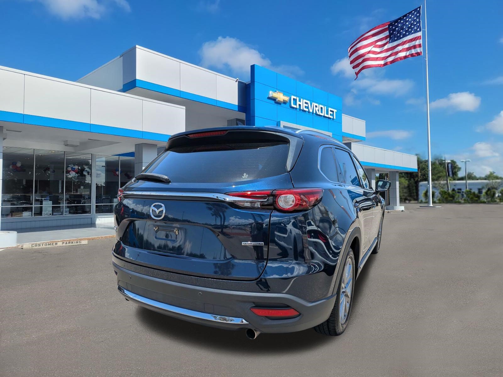 Used 2021 MAZDA CX-9 Grand Touring AWD/4WD image 3