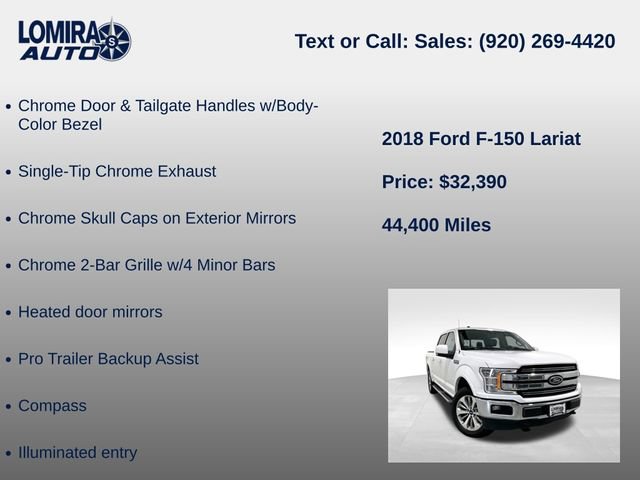 Used 2018 Ford F150 Lariat AWD/4WD image 39