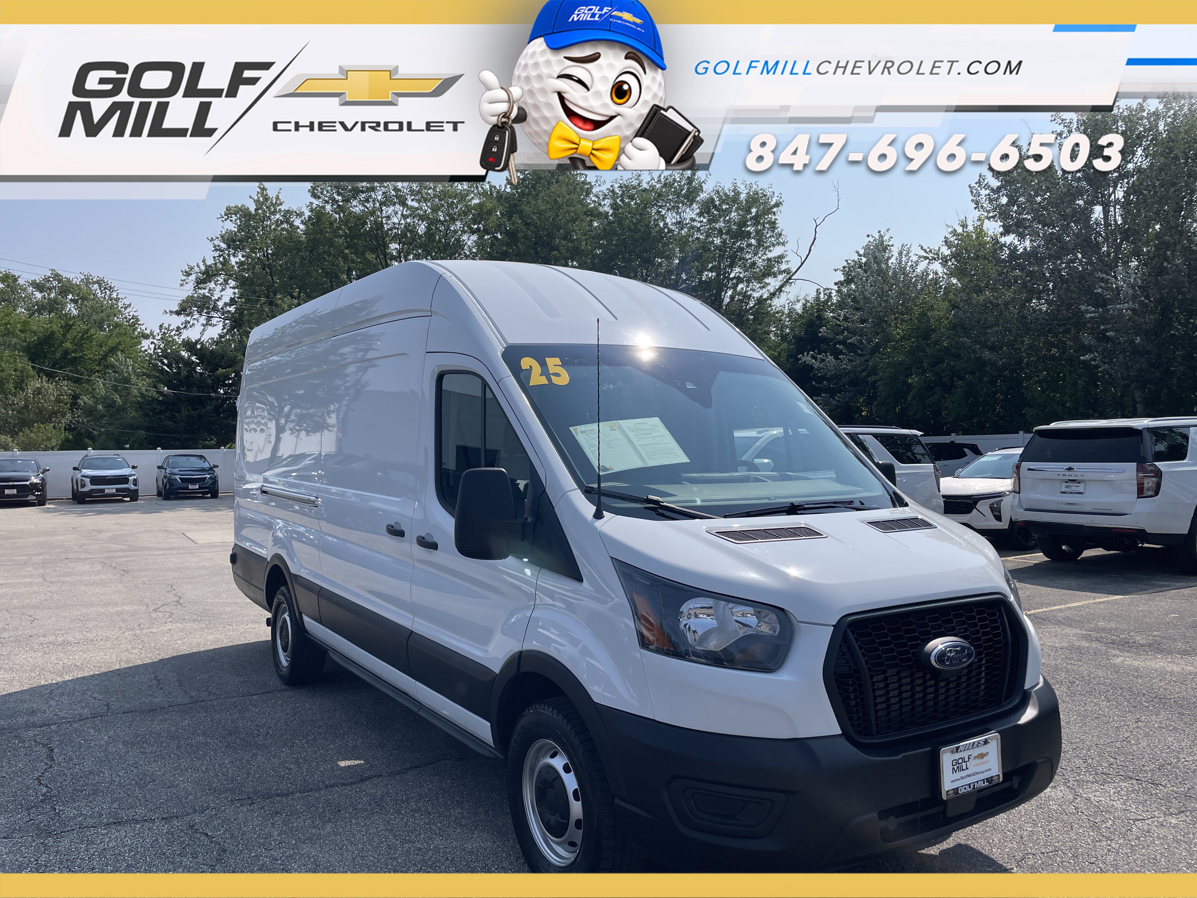 Used 2025 Ford Transit 250 148 High Roof Extended w/ Load Area Protection Package RWD image 5