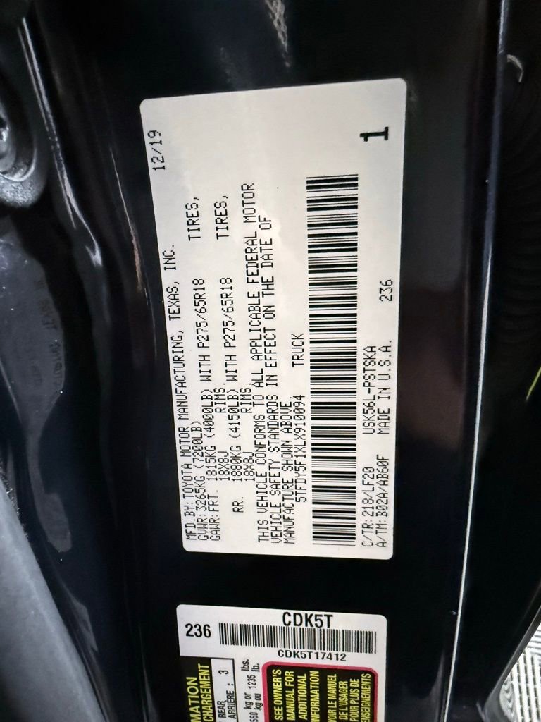 Used 2020 Toyota Tundra TRD Pro image 30