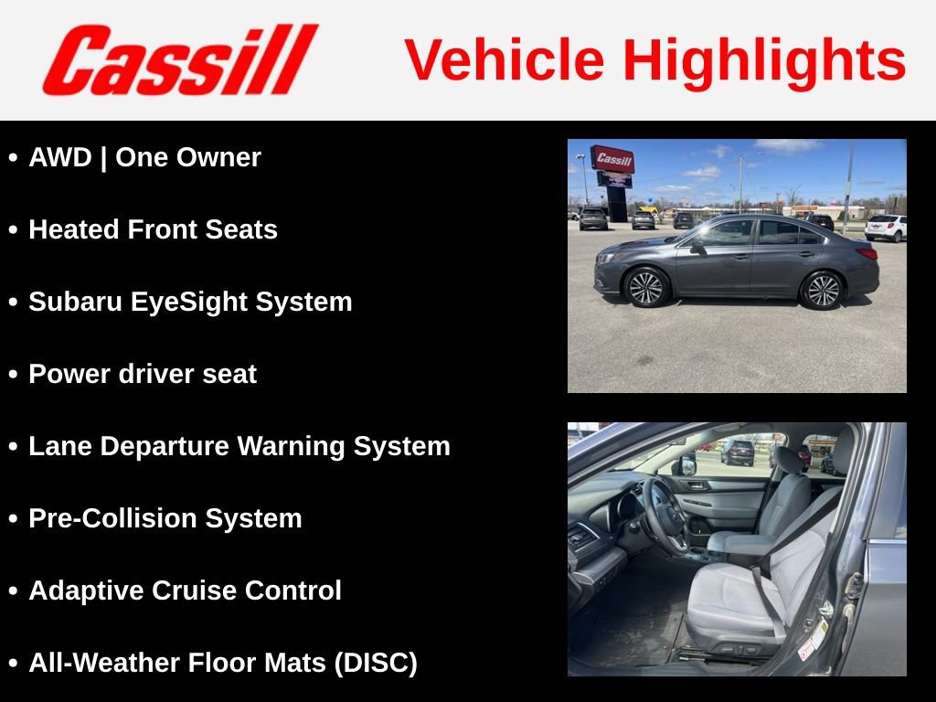 Used 2018 Subaru Legacy 2.5i Premium image 6