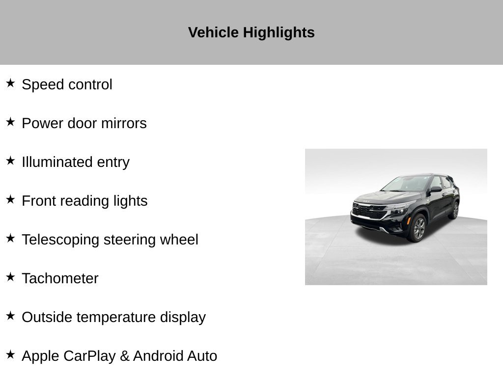 Certified 2025 Kia Seltos LX AWD/4WD image 37