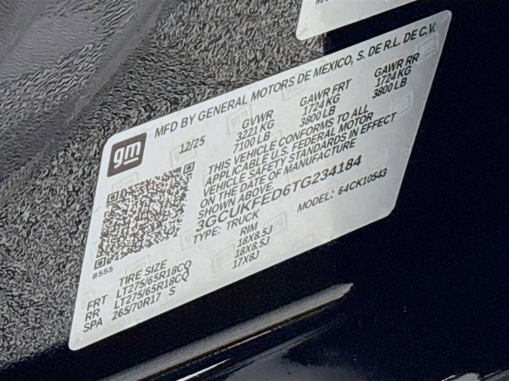 New 2026 Chevrolet Silverado 1500 LT Trail Boss w/ Protection Package image 32