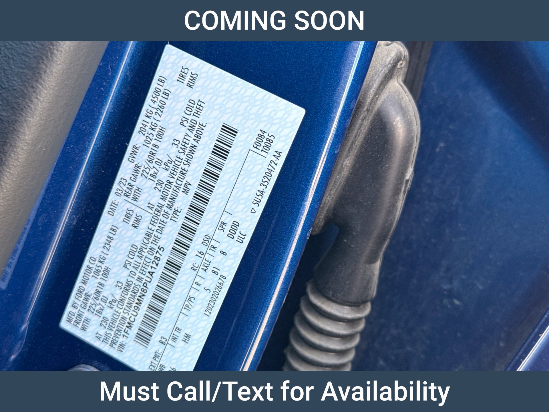 Used 2023 Ford Escape ST-Line w/ Tech Pack #1 AWD/4WD image 13