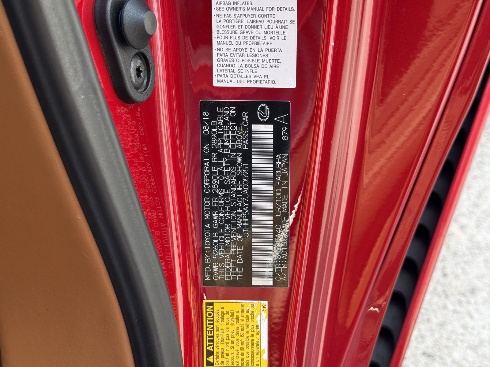 Used 2018 Lexus LC 500 Coupe image 26