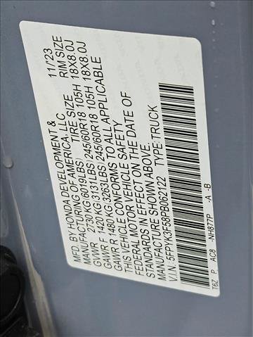 Used 2023 Honda Ridgeline RTL image 23