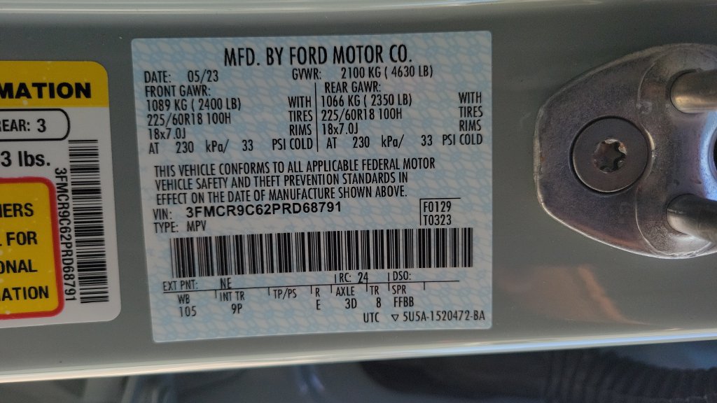 Used 2023 Ford Bronco Sport Outer Banks AWD/4WD image 23
