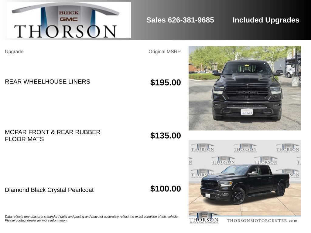 Used 2021 RAM 1500 Laramie AWD/4WD image 7
