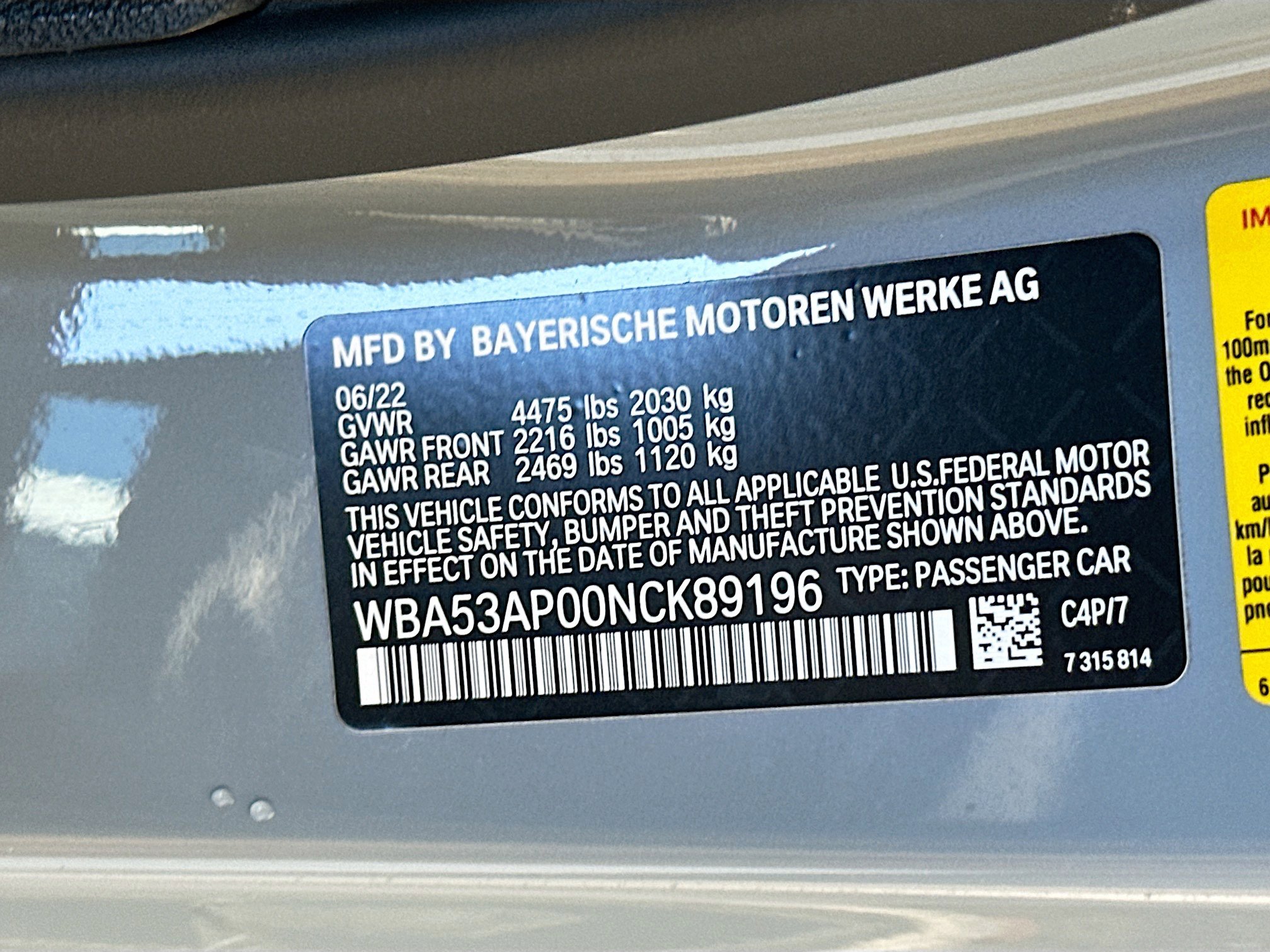 Certified 2022 BMW 430i 430i w/ M Sport Package image 34