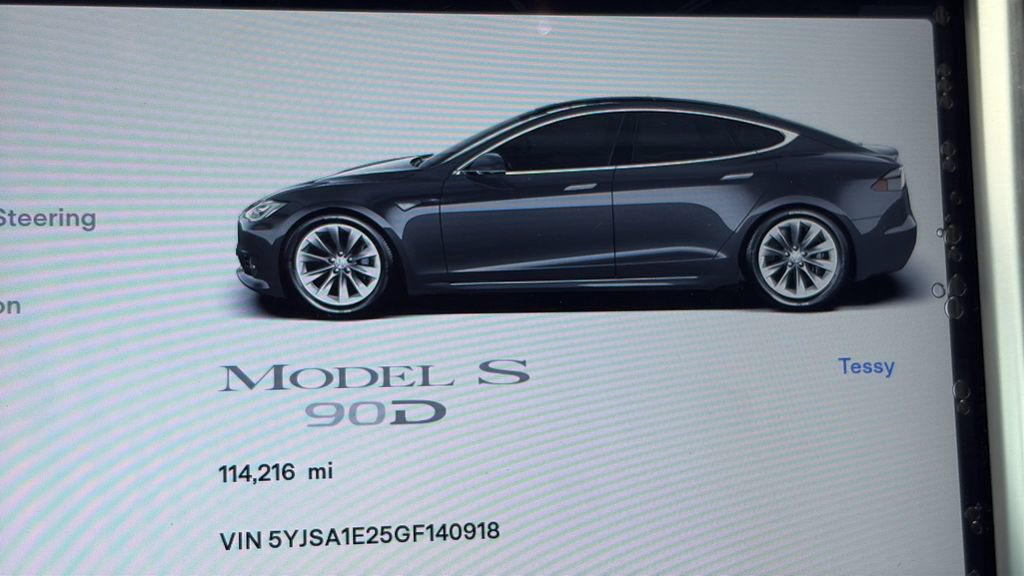 Used 2016 Tesla Model S 90D AWD/4WD image 2