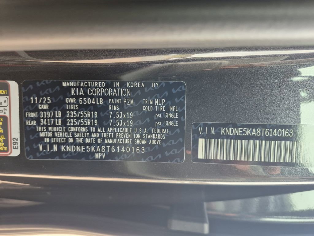 New 2026 Kia Carnival SX image 27