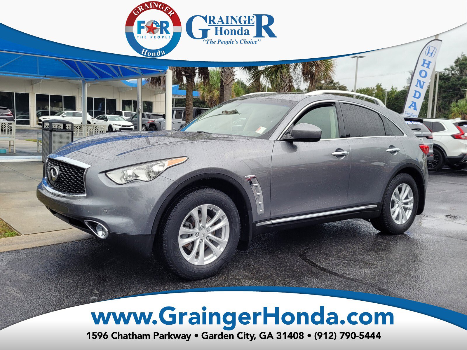 Used 2017 INFINITI QX70 AWD w/ Premium Package