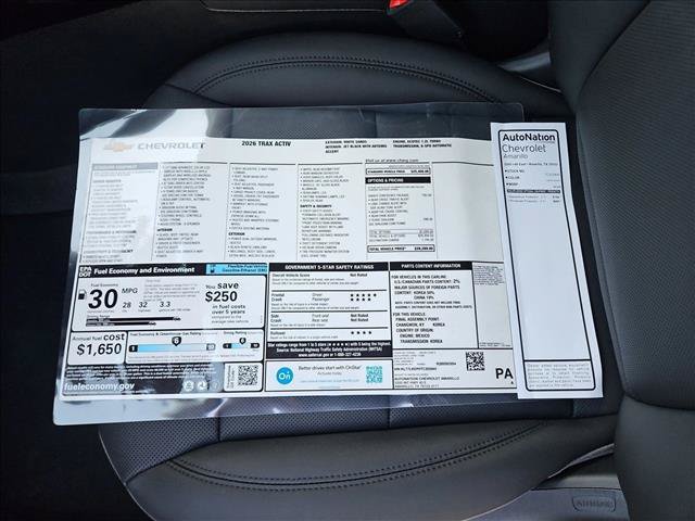 New 2026 Chevrolet Trax ACTIV w/ Driver Confidence Package FWD image 17