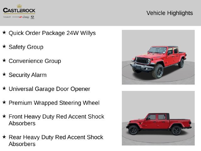 New 2026 Jeep Gladiator Sport AWD/4WD image 2