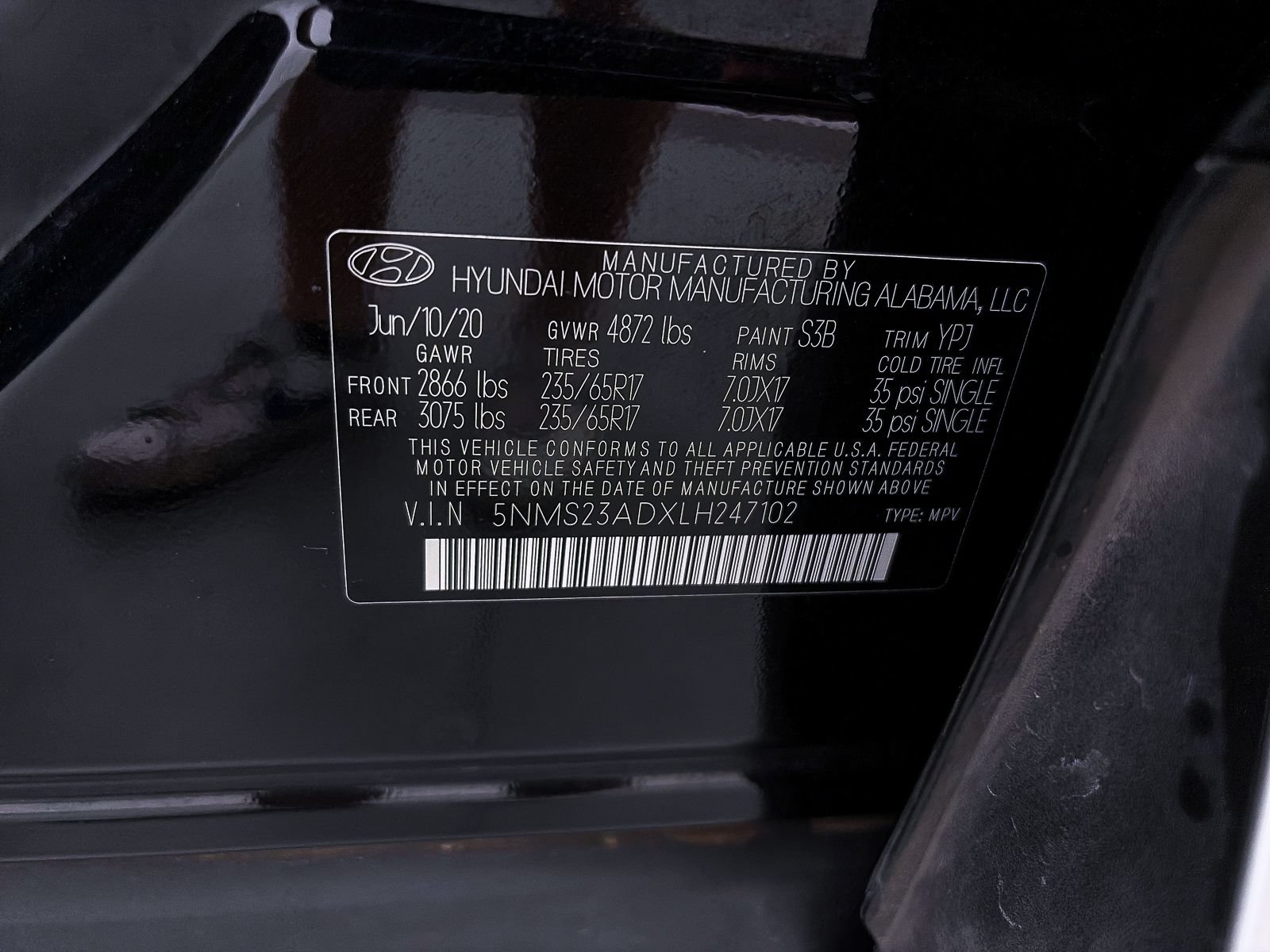 Used 2020 Hyundai Santa Fe SE FWD image 34