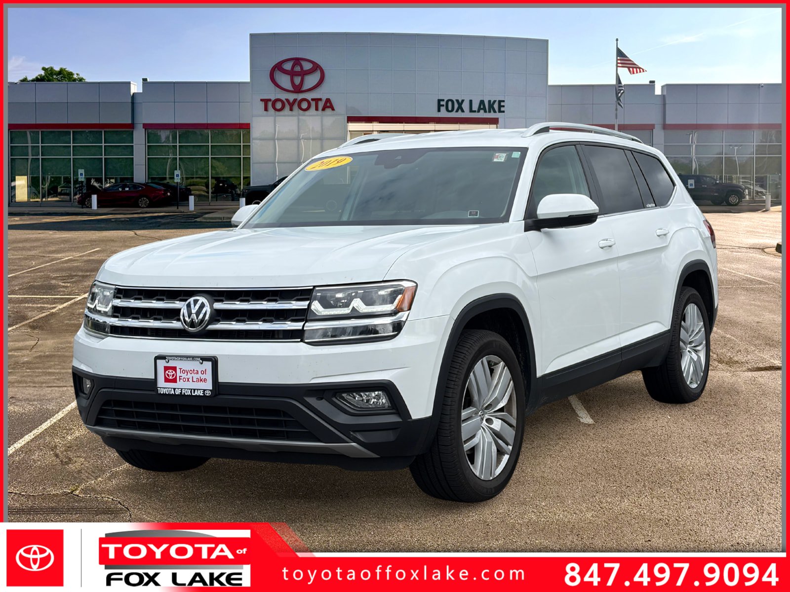 Used 2019 Volkswagen Atlas SE
