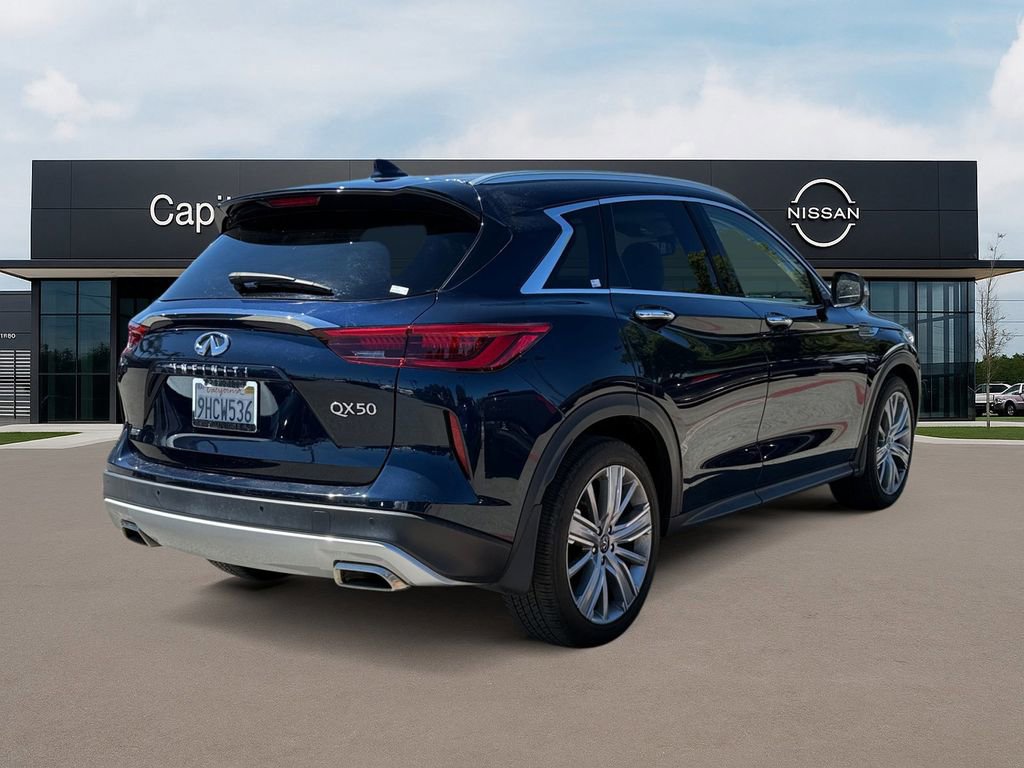 Used 2022 INFINITI QX50 Sensory image 5