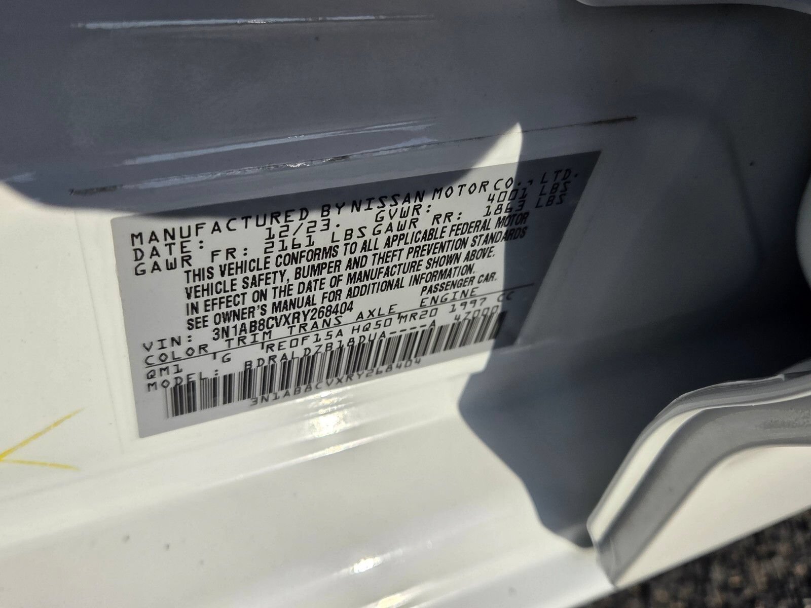 Used 2024 Nissan Sentra SV FWD image 19