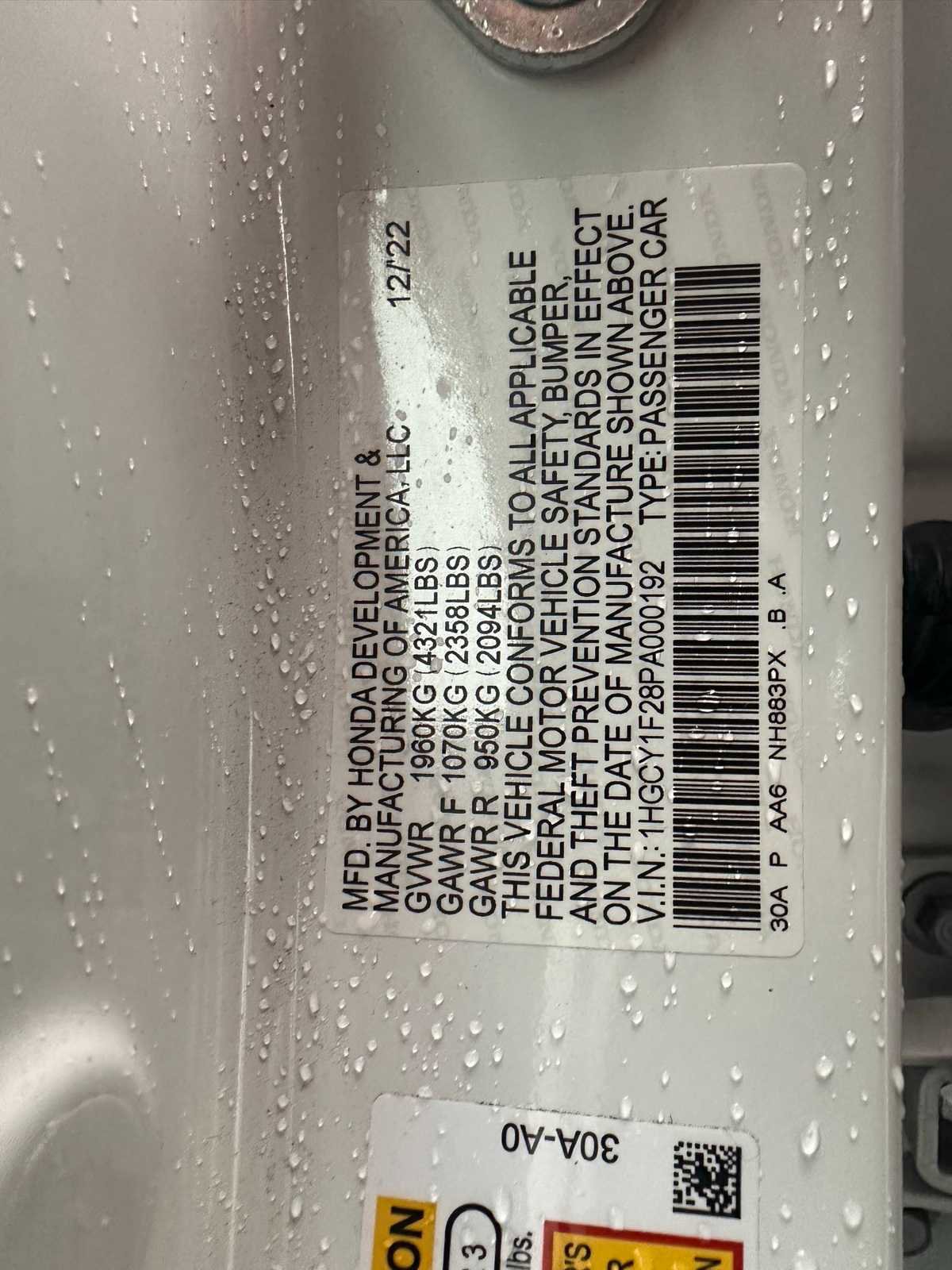 Used 2023 Honda Accord LX image 23