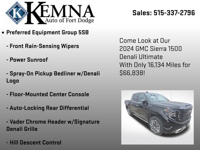 Used 2024 GMC Sierra 1500 Denali Ultimate image 14