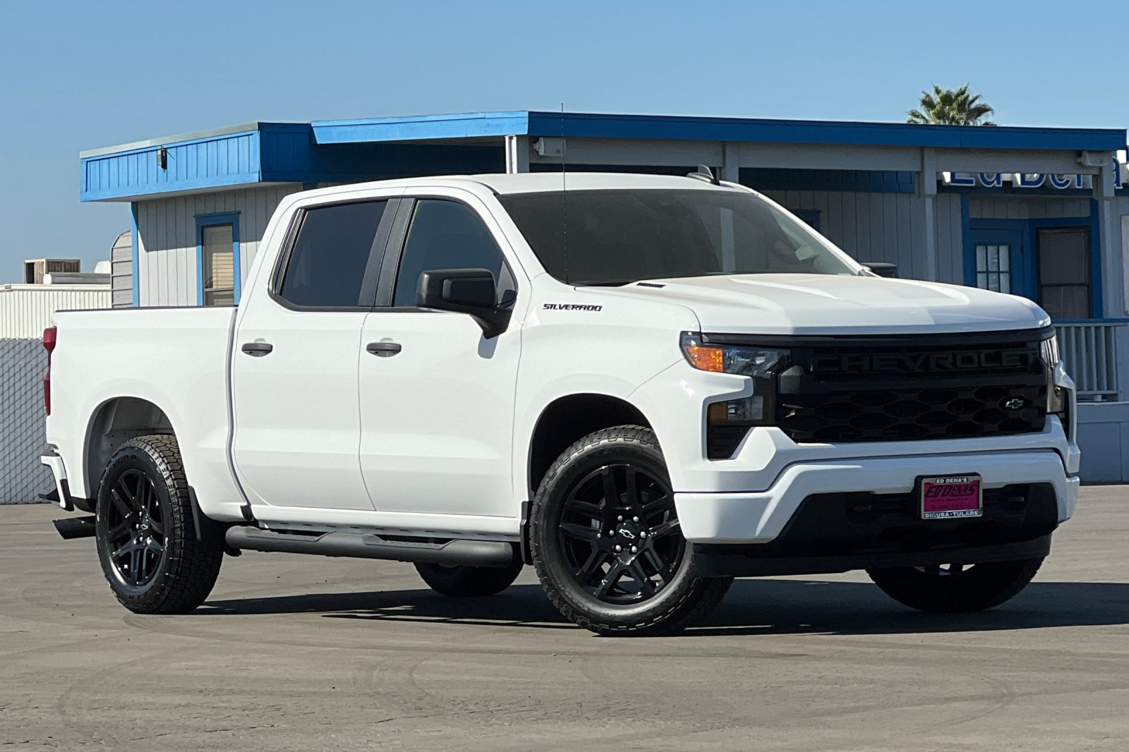 New 2026 Chevrolet Silverado 1500 Custom w/ Turbomax Blackout Package RWD image 2
