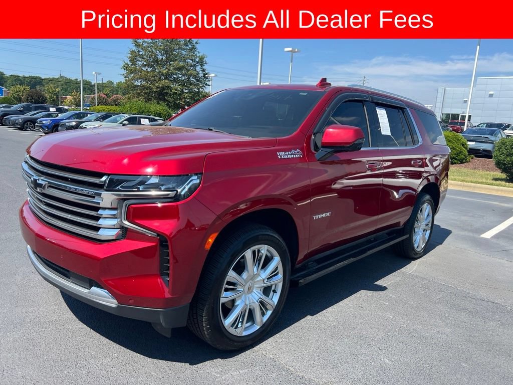 Used 2021 Chevrolet Tahoe High Country w/ Premium Package AWD/4WD image 2