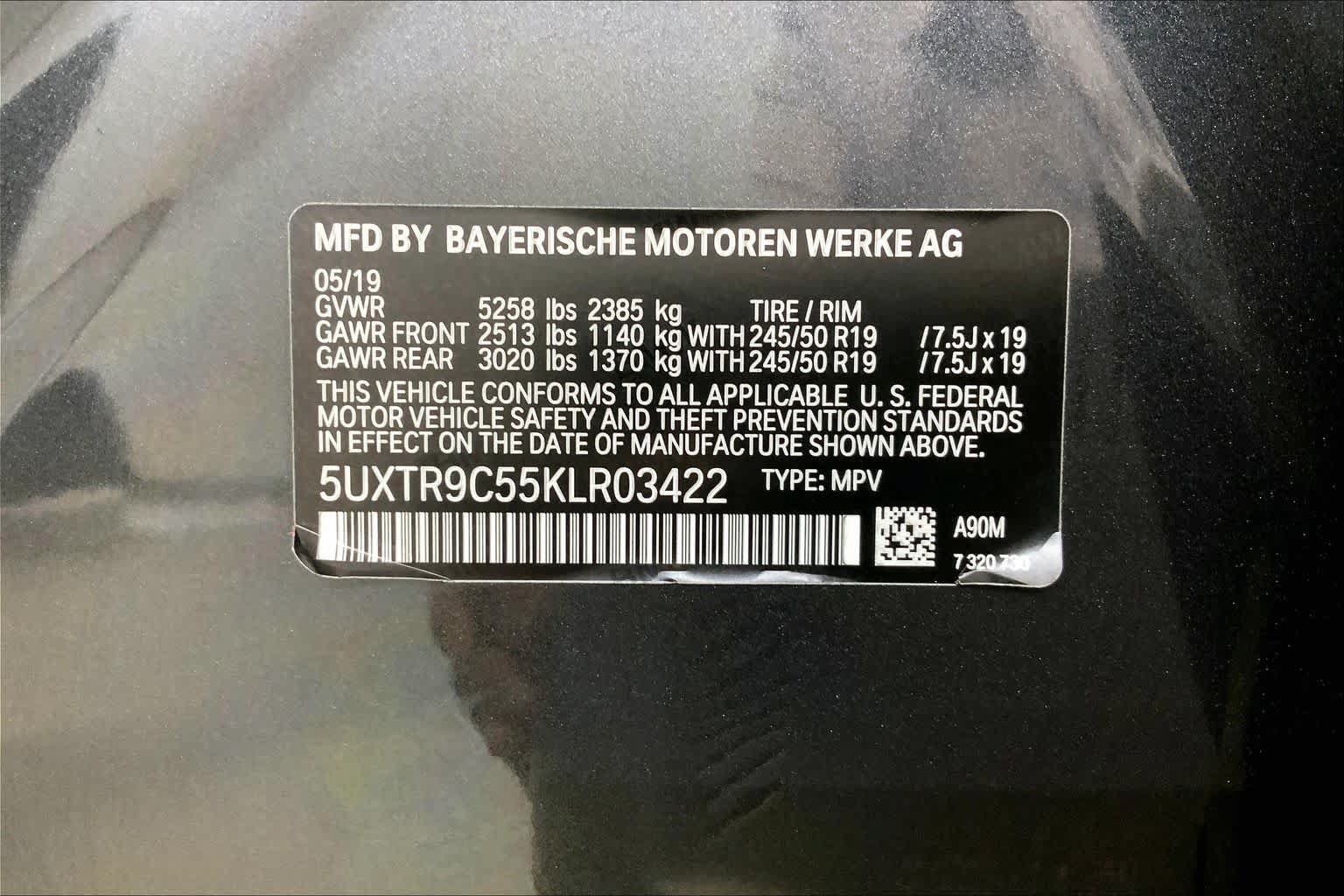 Used 2019 BMW X3 xDrive30i w/ Convenience Package AWD/4WD image 36