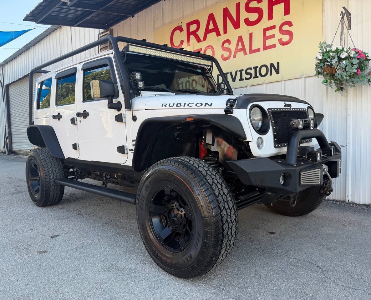 Used 2014 Jeep Wrangler Unlimited Rubicon w/ Connectivity Group AWD/4WD image 1