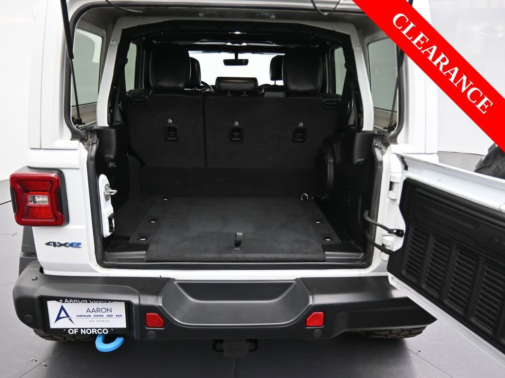 Used 2021 Jeep Wrangler Unlimited Rubicon 4xe w/ Steel Bumper Group image 16