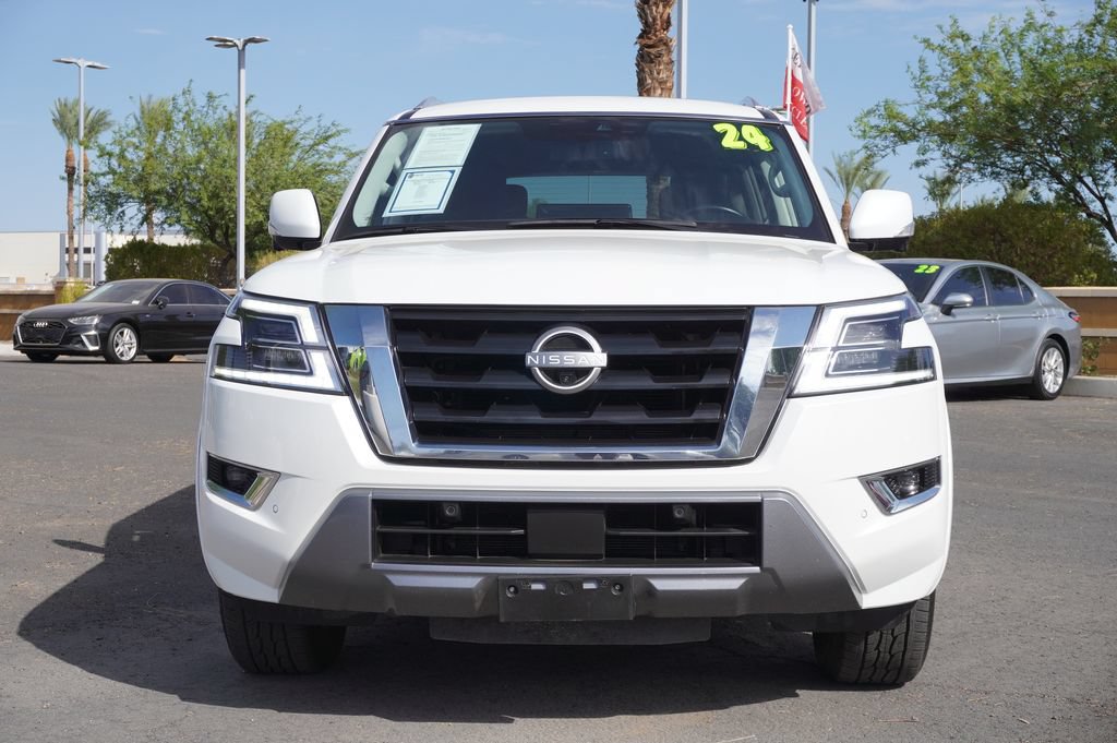 Certified 2024 Nissan Armada SL w/ Captain's Chairs Package RWD image 5