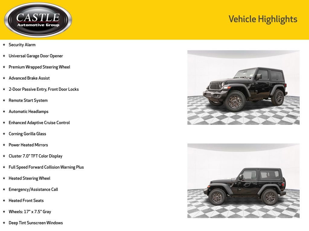 New 2026 Jeep Wrangler Sport S image 6