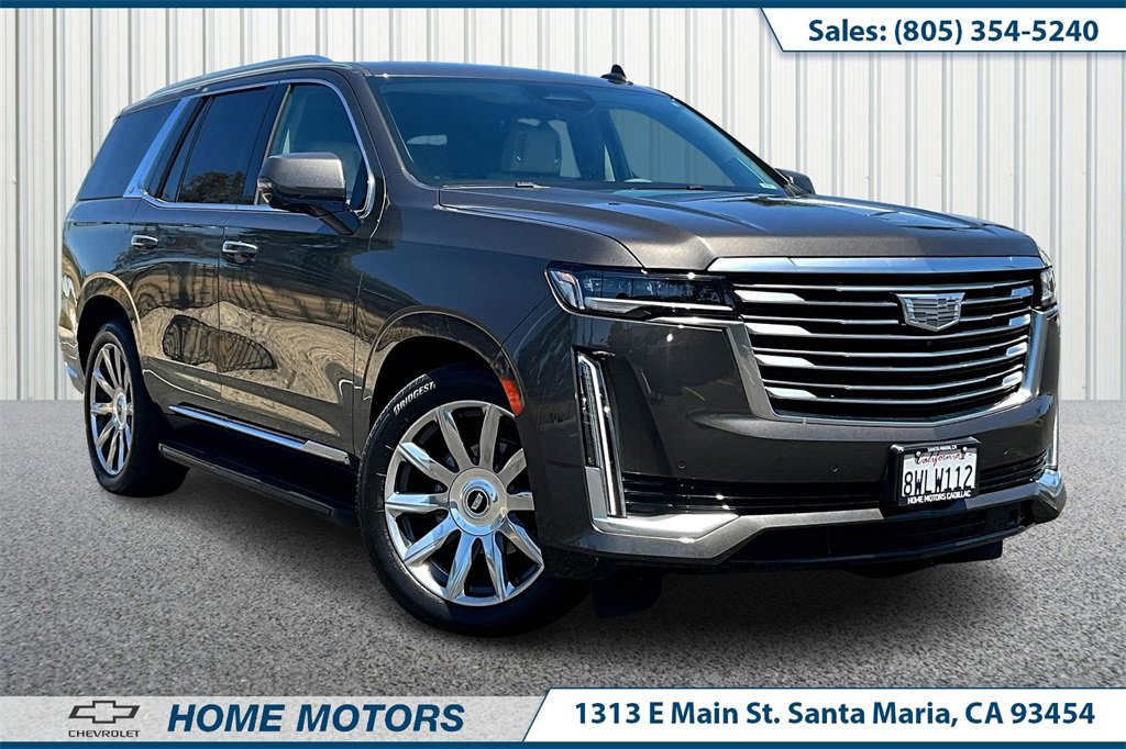 Used 2021 Cadillac Escalade Premium Luxury Platinum w/ Heavy-Duty Trailer Package image 1