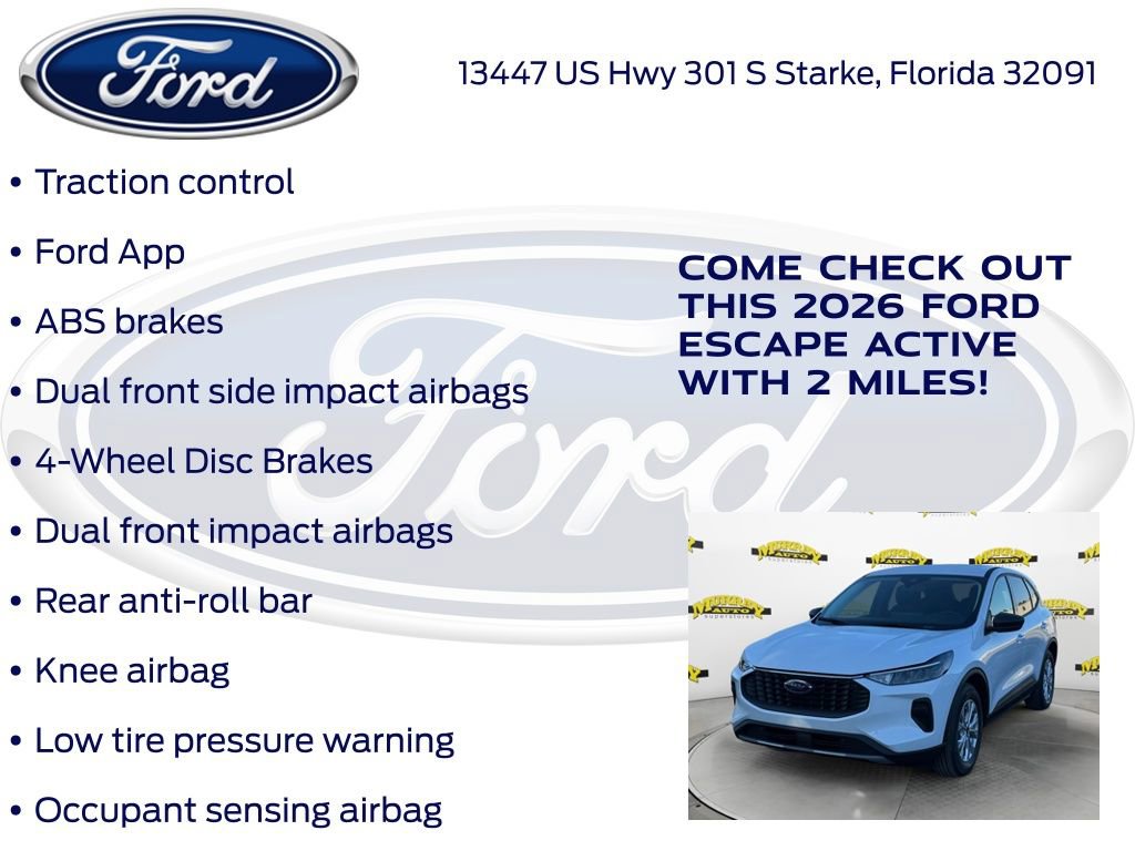 New 2026 Ford Escape Active w/ Tech Pack #1 FWD image 25