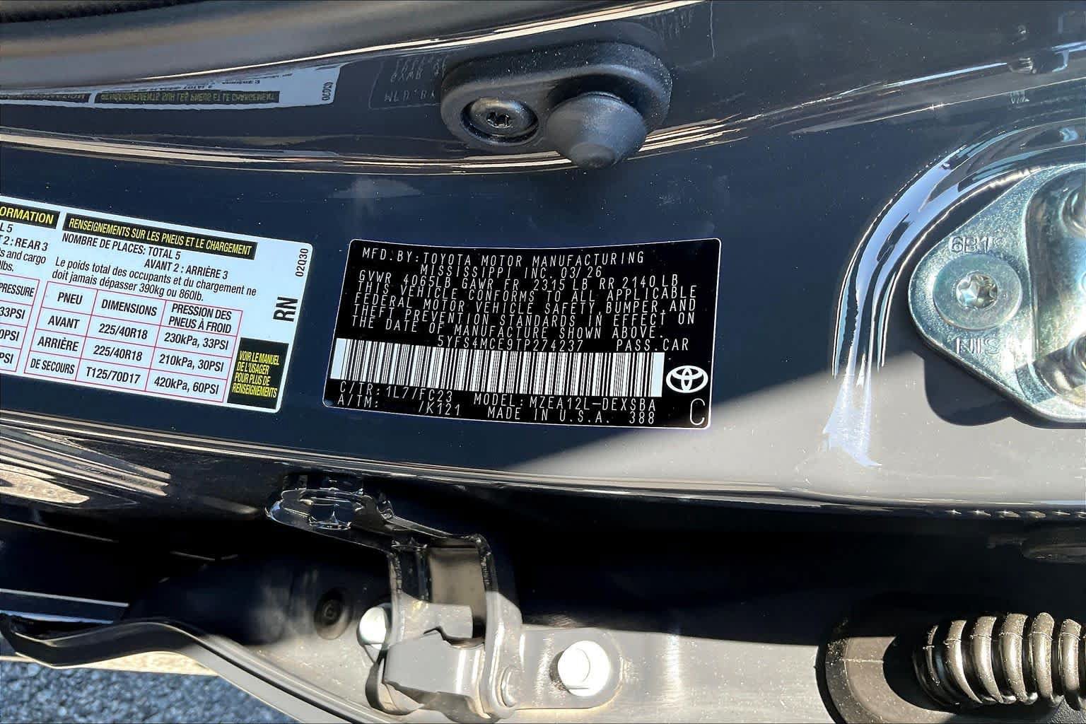 Used 2026 Toyota Corolla SE FWD image 33
