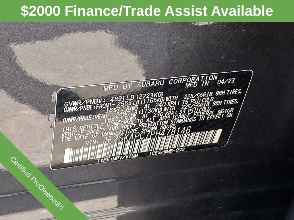 Used 2023 Subaru Forester Limited AWD/4WD image 28