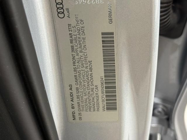 Certified 2025 Audi A5 2.0T Premium w/ Convenience Package AWD/4WD image 20