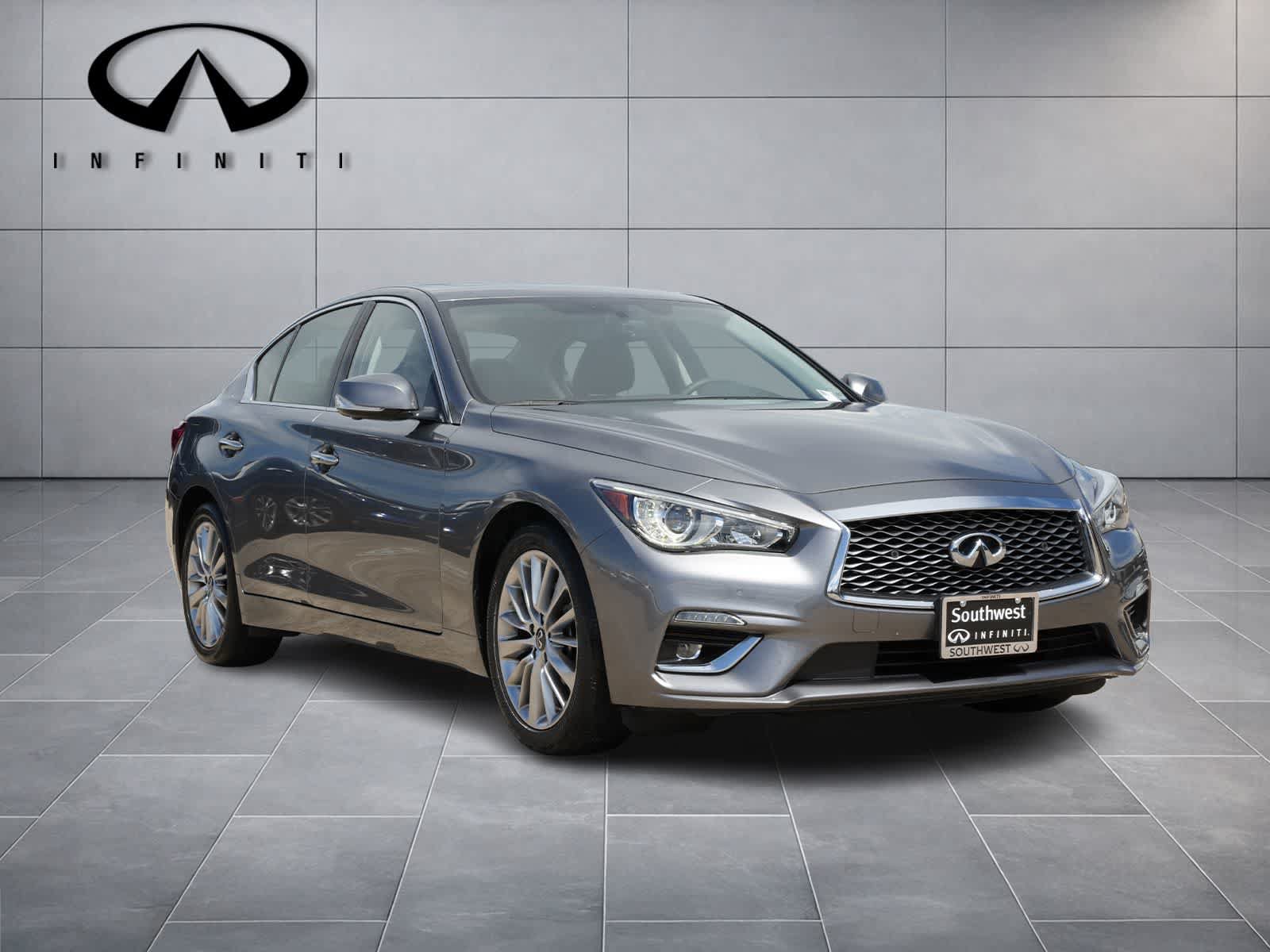 Certified 2023 INFINITI Q50 Luxe w/ All Weather Package AWD/4WD image 3