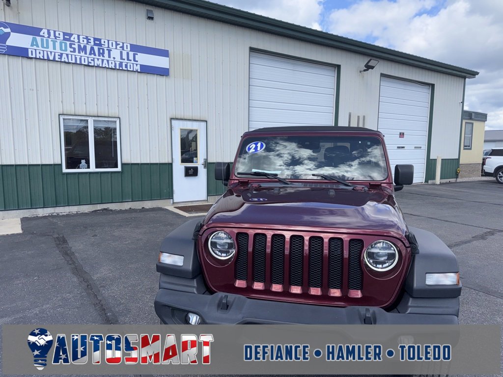 Used 2021 Jeep Wrangler Sport image 1