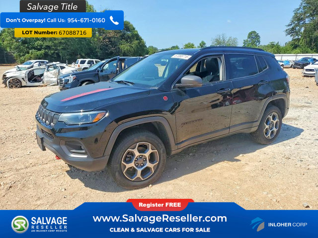 Used 2022 Jeep Compass Trailhawk w/ Trailhawk Elite Group