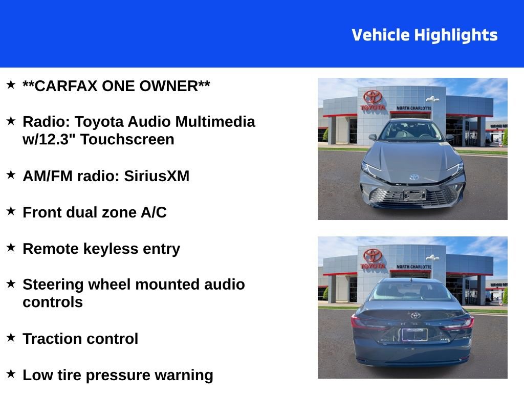 Used 2025 Toyota Camry XLE image 4